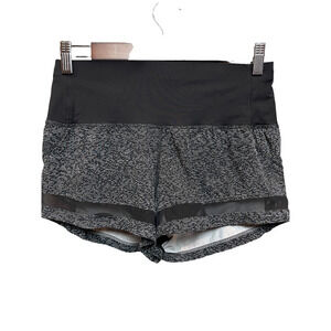 COPY - Lululemon pace perfect 3” high rise soundwave black